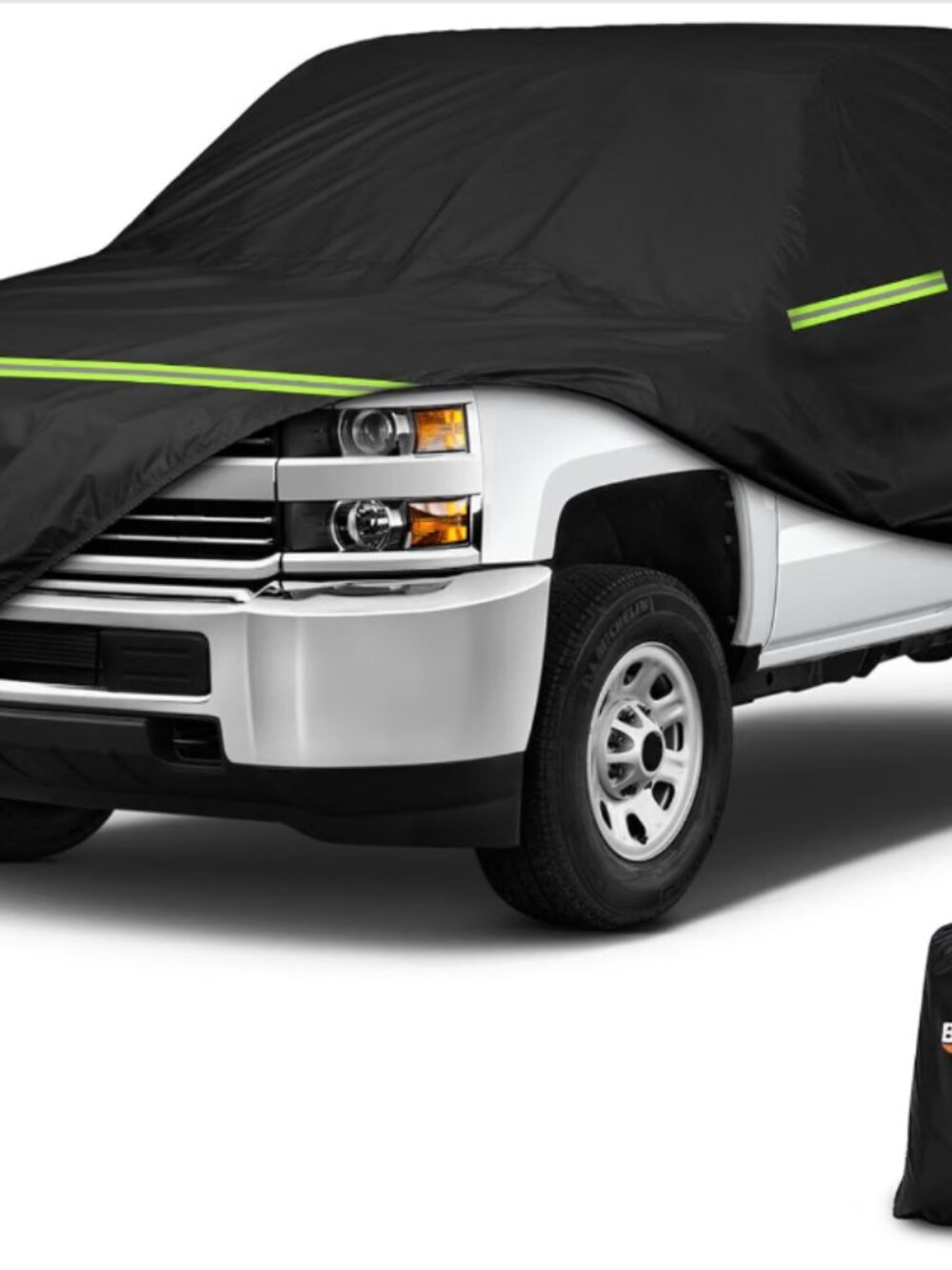 Truck Cover for Chevy Silverado 2500 3500HD Crew Cab Long Bed 8.3ft